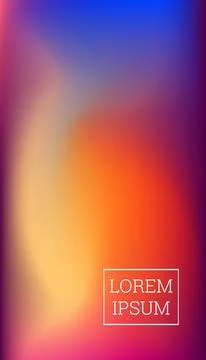 Bright cover or background design. Pink, green, yellow, red, blue, purple col 库存插图