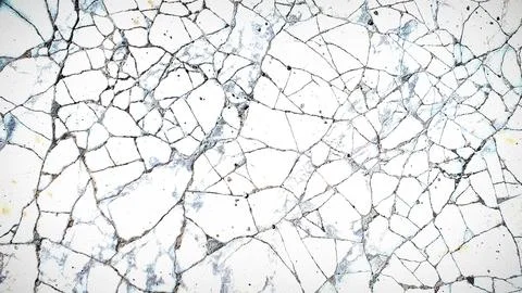Bright cracked stone texture with white and light blue hues, offering a cle.. Stockillustratie