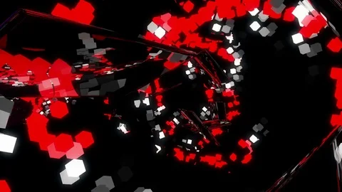 Bright Cubes 4K 05 Stock Footage 81324005