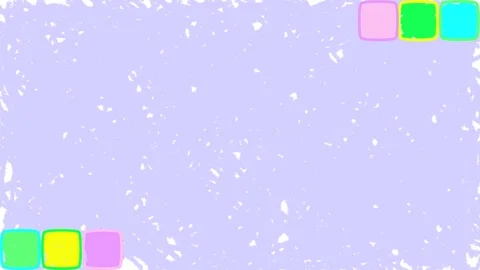 Bright cubes. Drawn seamless loop blue background 動画素材 123384287