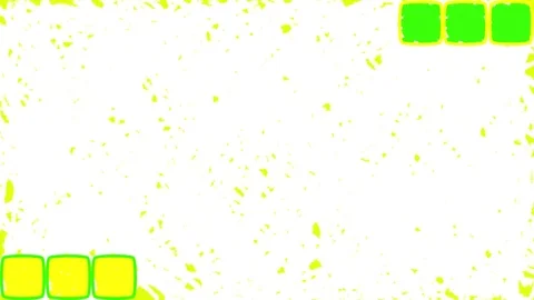 Bright cubes. Drawn seamless loop light green white background 動画素材 123384319