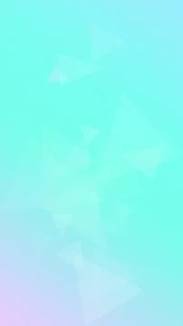 A bright cyan abstract background with translucent triangular facets, creat.. Stock Illustration