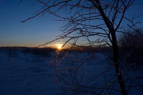 The bright daybreak Stock Photos