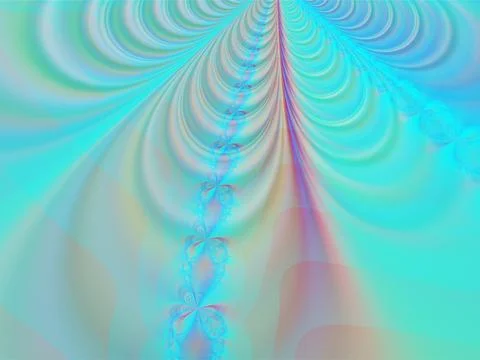 Bright decorative blue-red pattern, abstract background, design Stock Illustration