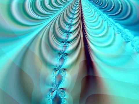 Bright decorative blue-red pattern, abstract background, design Illustrazione stock