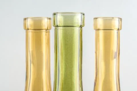 Bright decorative bottles Stock Photos