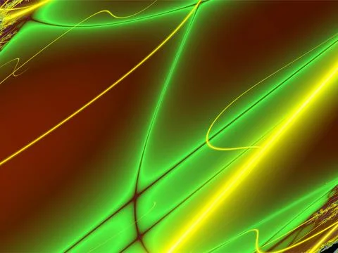 Bright decorative yellow-green pattern, abstract background, design Stock Illustration
