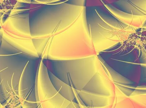 Bright decorative yellow-purple pattern, abstract background, design Illustrazione stock