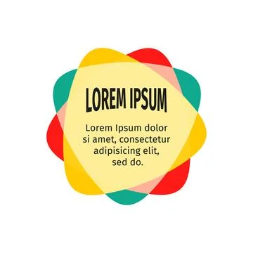 Bright design elements for the abstract colorful background. Color triangular Stock Illustration
