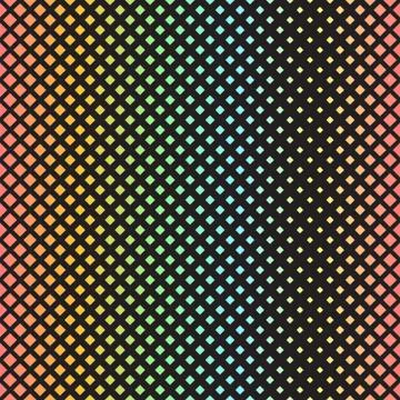 Bright diamond pattern. Seamless vector background Stock Illustration