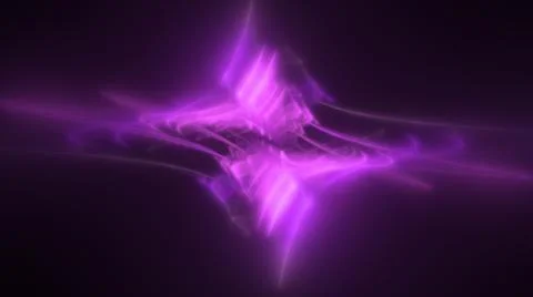 Bright digital 3D render of fractal lines and shapes Stock Illustration