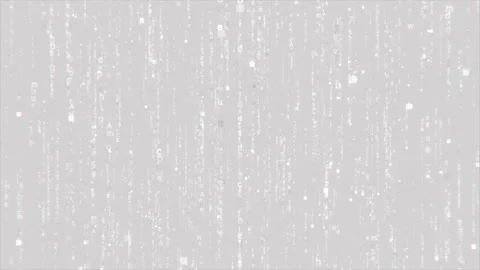 Bright Digital binary code processing on screen background loop. Video stock 156472566