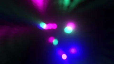 Bright disco lights Stock Footage 245434406