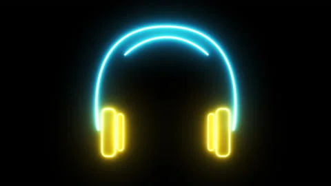 Dj Headphones Background Stock Footage ~ Royalty Free Stock Videos | Pond5