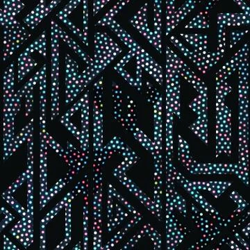 Bright dot seamless pattern Stock Illustration