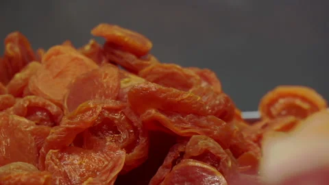 Bright dried fruit Stock Footage 136395083
