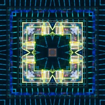 Bright element of seamless pattern, tile, handkerchief, kaleidoscope from the Stock Photos