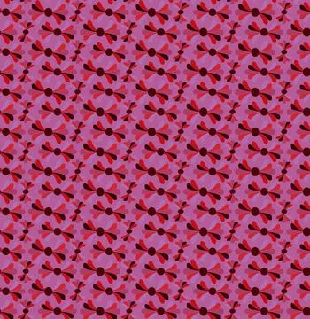 Bright elements resembling bows, in a seamless pattern for postcards, texti.. イラスト素材