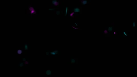 Bright elements.Dancing glowing background. Seamless loop. Stock Footage 101487449