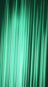 Bright emerald beams form a vertical flowing pattern against a deep green f.. Stock Illustration