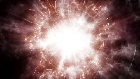 Bright energy source, core fusion generate power, alien object radiation 스톡 동영상 198299026