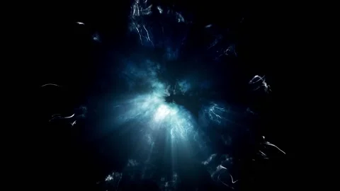 Bright energy source, core fusion generate power Stock Footage 198306657
