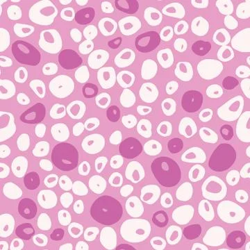 Bright exotic print seamless pattern. Lilac background with white africal abs Illustrazione stock