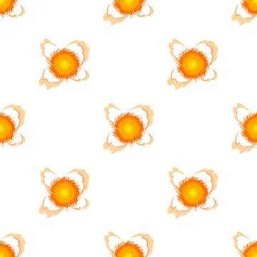 Bright explosion pattern seamless vector Illustrazione stock