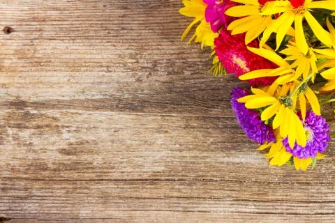Bright fall bouquet Stock Photos