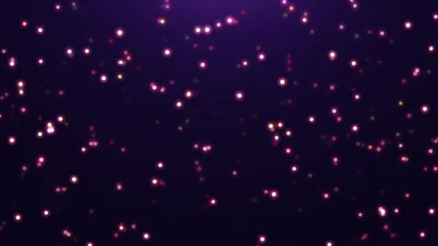 Bright falling particles Stock Footage 289095111