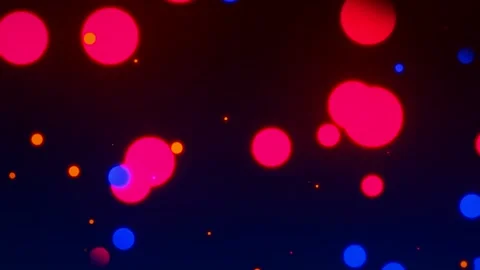 Bright fast moving balls on a dark background at an angle Stock Footage 172590079