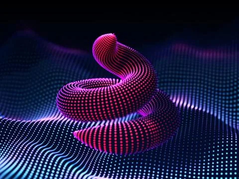 Bright feces on a digital surface. Concept of low quality programming code. Stock Illustration