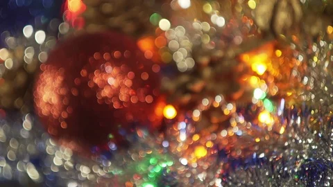 Bright festive bokeh background Stock Footage 120830364