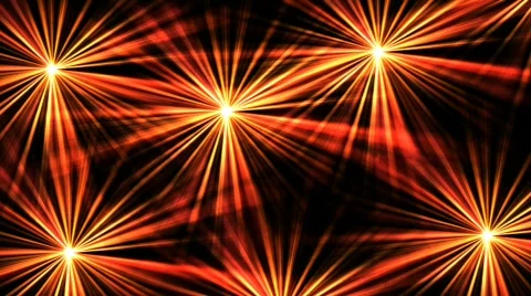 Bright fireworks - digital animation Stock Footage 322091