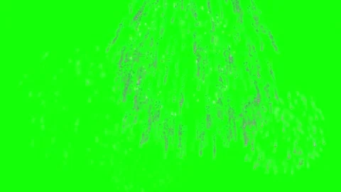 Bright fireworks display on green screen. Colorful pyrotechnics for holiday Stock Footage 340381616