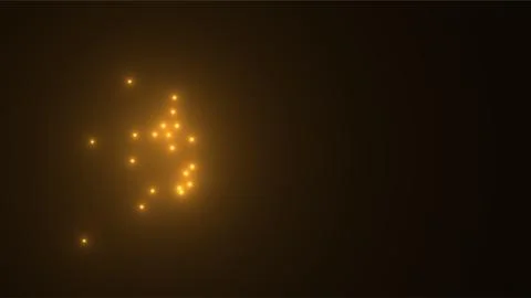 Bright Fireworks Display Lighting Up Night Sky. Illustrazione stock