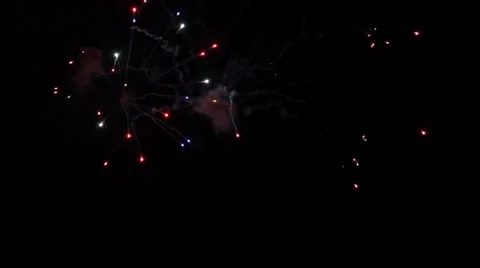 Bright Fireworks Vídeos de archivo 26108188