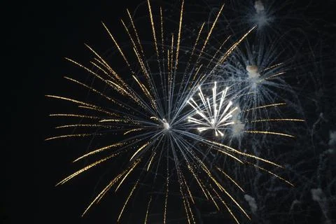 Bright Fireworks Stock Photos