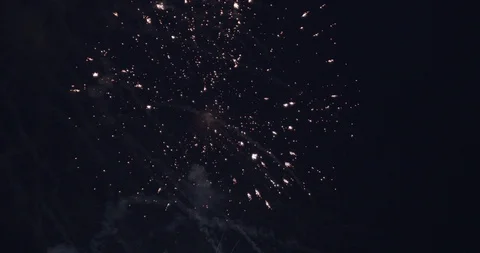 Bright Fireworks in the Sky Video stock 92542936