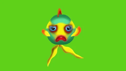 Bright fish Stock Footage 259831184