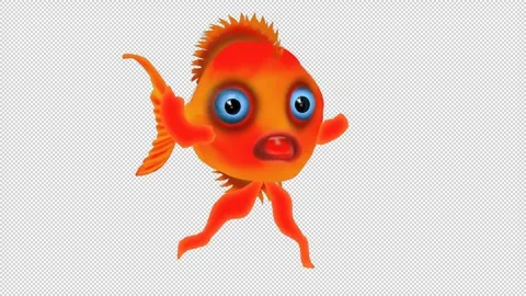 Bright fish Stock Footage 259832032