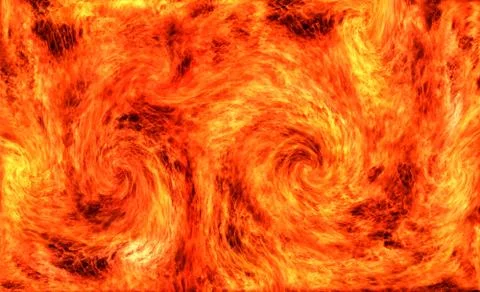 Bright flame of fire close-up Stock Photos