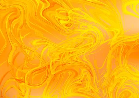 Bright flame of fire, horizontal abstract background Stock Illustration