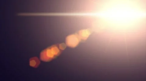 Bright flare Stock Footage 8554193