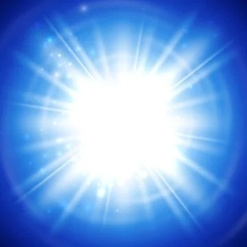 Bright flash, explosion or burst Stock Illustration