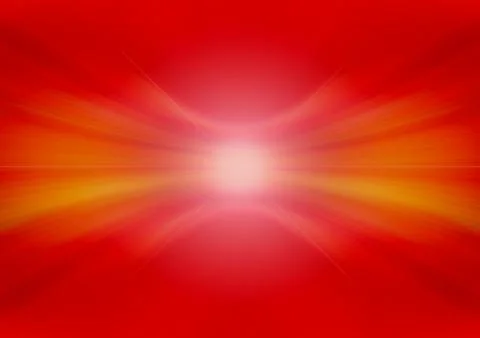 Bright flash of a red radiant background Stock Illustration