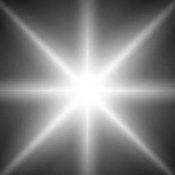 Bright flash in space. beautiful bright light. light for new year and chris.. Stock Illustration