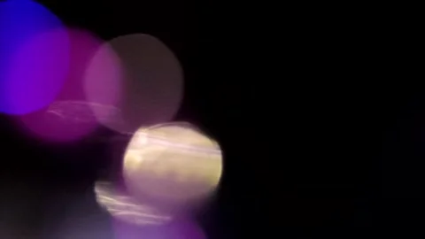 Bright flashing light moving from the left Stock Footage 309427244