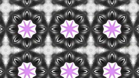 Bright flashing pattern with kaleidoscopic effect. Motion. Bright patterns in 스톡 일러스트