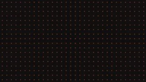 Bright flood lights background with particles and glow. Gold tint. Seamless loop Stock Illustration